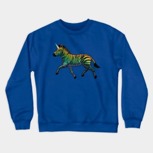 Rainbow Zebracorn Crewneck Sweatshirt